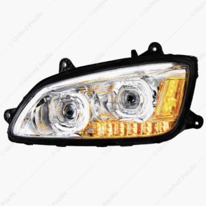 LED Headlight With LED Turn Signal & LED Position Light Bar For 2007-2017 Kenworth T660